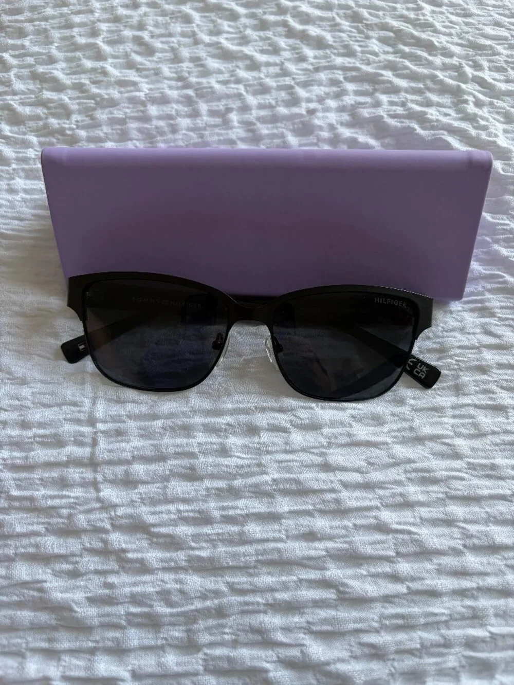 Tommy Hilfiger REID MM OM561 Black Sunglasses with matt black frame